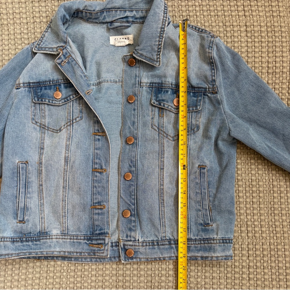 Denim Jacket with Attack on Titan’s patch - image 6